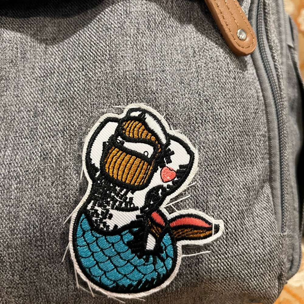 Gray Diaper Backpack Ay - image 2